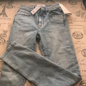 NWT Current Elliott high waist jeans size 24
